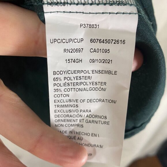 Dickies Men Work Shirt Small Short Sleeve Button Up Pockets Casual Classic Green - Picture 6 of 6